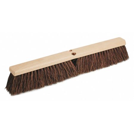 Push Broom Head,palmyra,wood Block,24 In