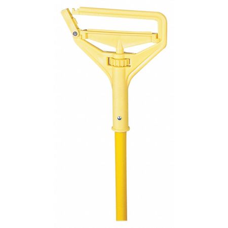 Plastic Mop,yellow,60",metal Handle (1 U