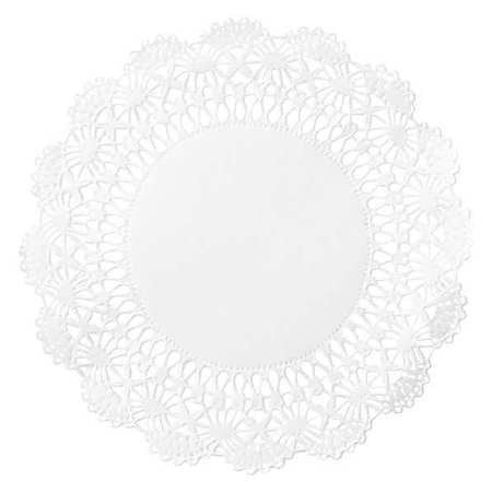 Doily,10",round,white,pk1000 (1 Units In