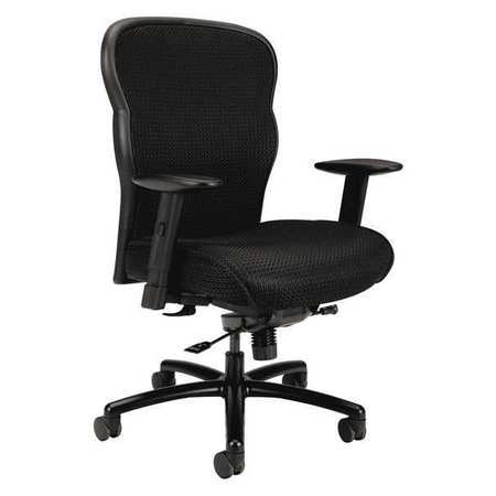 Chair,big And Tall,black (1 Units In Ea)