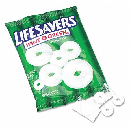 Candy,life Savers,wint O Green,6.25 Oz.