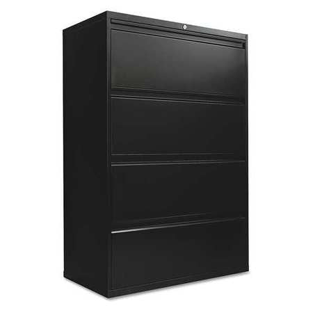 Lateral File,4 Drawer,36",black (1 Units