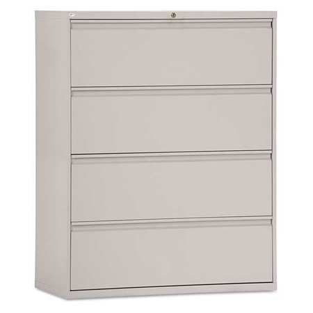 Lateral File,4 Drawer,42",light Gray (1