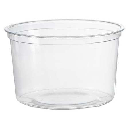 Container,plastic,16 Oz.,clear,pk500 (1