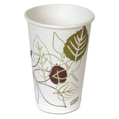 Cup,hot,16 Oz.,pathways,white,pk50 (1 Un