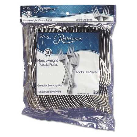 Fork,bagged,silver,pk40 (1 Units In Pk)