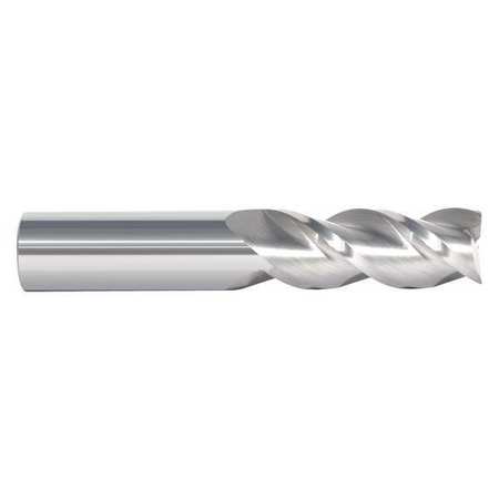 End Mill, 1/2" Dia, 1-1/4" Cut, Carbide