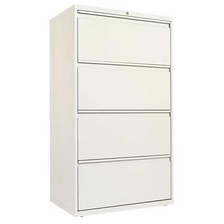 File Cabinet,4 Drawer,30x19-1/4x53-1/4"