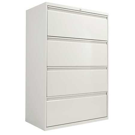 File Cabinet,4 Drawer,36x19-1/4x53-1/4"