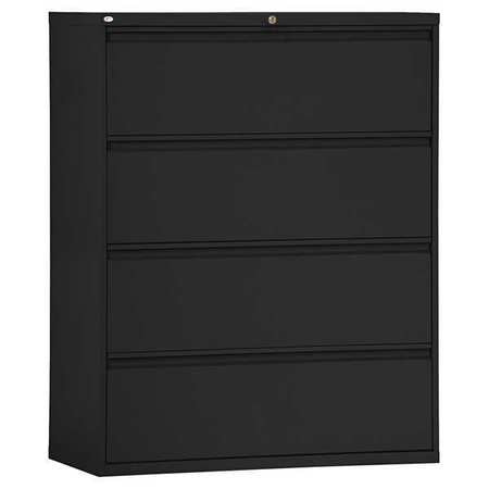 File Cabinet,4 Drawer,42x19-1/4x53-1/4"