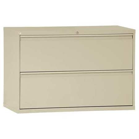 File Cabinet 2 Drawer,42x19-1/4x28-3/8"