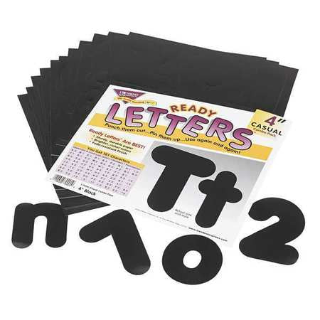 Letter,upper/lowercase Combo,black,pk182