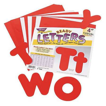 Letters,upper/lowercase Combo,red,pk182