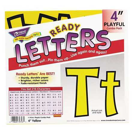 Letter,upper/lowercase Combo,yellw,pk216