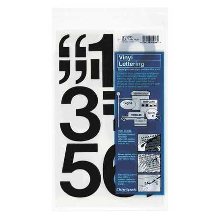 Numbers,vinyl,helvetica,3",black,pk10 (1