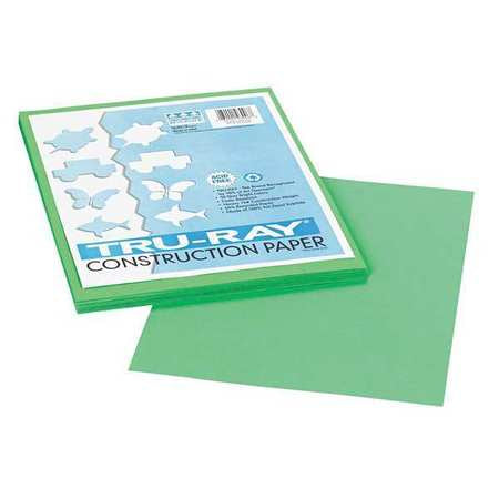 Paper,construction,9" X 12",green,pk50 (