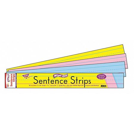 Sentence Strips,wipe-off,pk30 (2 Units I