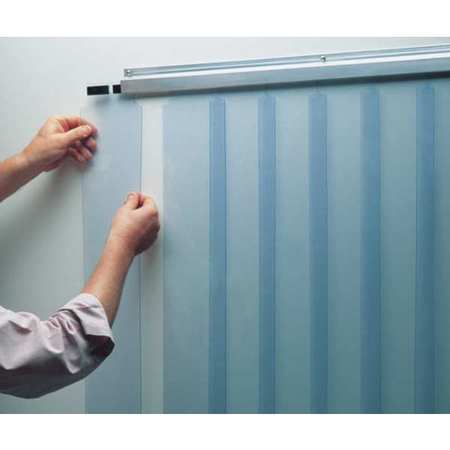 Curtain Kit,42" X 84",0.06" Thick,6"wide