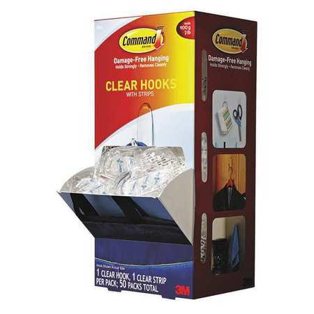 Hook,medium,clear,pk50 (1 Units In Pk)