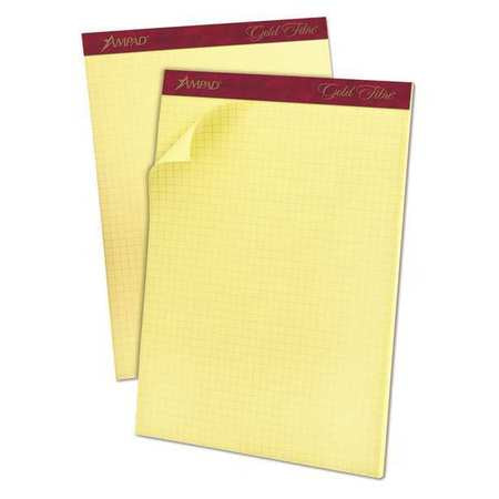 Dual Pad,quadrille,50 Sheets,canary (1 U