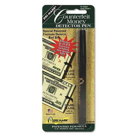 Counterfeit Detector Pen,black/brown (1