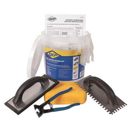 Ceramic Floor Tile Installation Kit,6 Pc