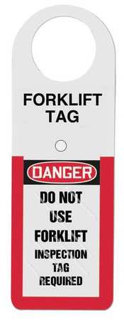 Status Alert Tag Holder,12 X 4-1/2 (1 Un