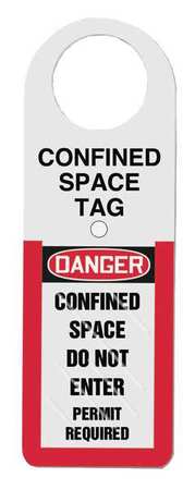 Status Alert Tag Holder,12 X 4-1/2 (1 Un