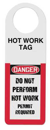 Status Alert Tag Holder,12 X 4-1/2 (1 Un