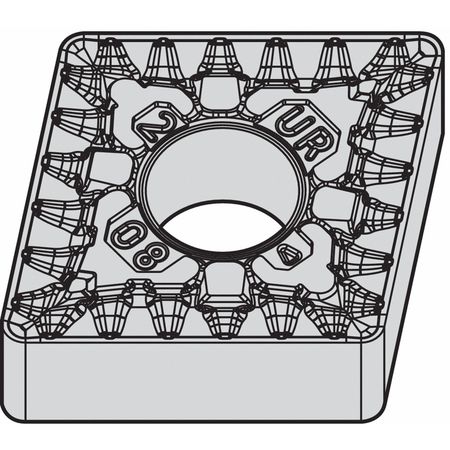 Turning Insert,diamond,cnmg,size 542 (10