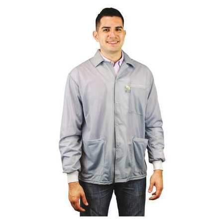 Jacket Smock,cuffs,grey,xl (1 Units In E