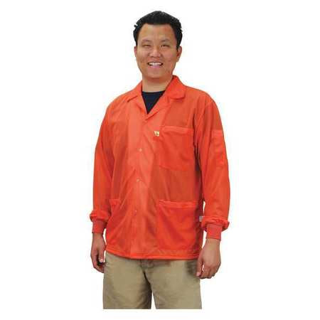 Jacket Smock,cuffs,orange,s (1 Units In