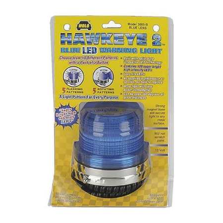 Blue Lens Warning Lights,12v,hawkeye (1