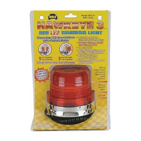 Red Lens Warning Lights,12v,hawkeye (1 U