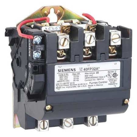 Nema Magnetic Contactor,45a,nema2 (1 Uni