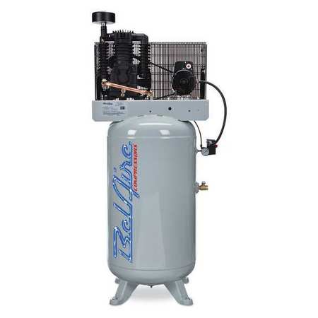 Air Compressor,vertical,5 Hp,80 Gal,230v