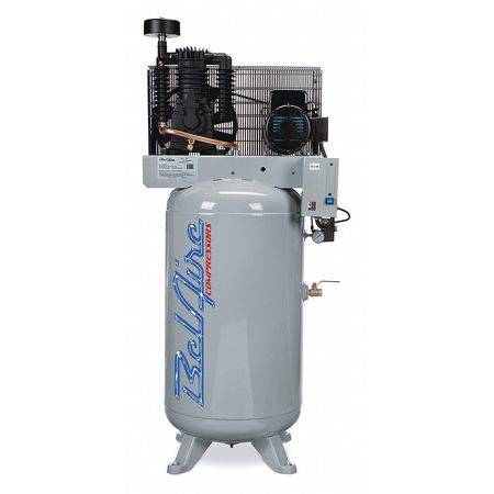 Air Compressor,vrtical,5hp,80gal,1-phase