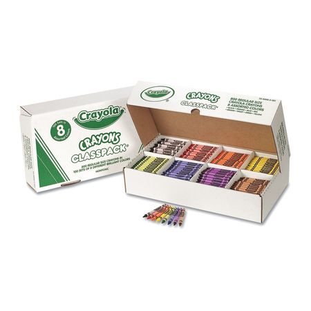 Crayola Classpack Crayon,pk800 (1 Units