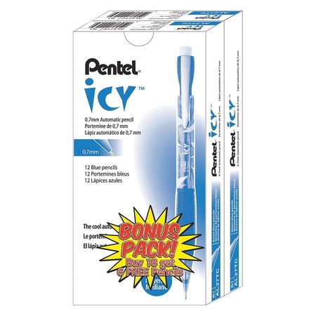 Icy Mechanical Pencil,blue,pk24 (1 Units