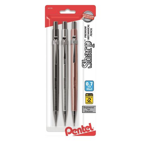 Mechanical Drafting Pencil,assorted,pk3