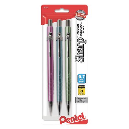 Mechanical Drafting Pencil,assorted,pk3