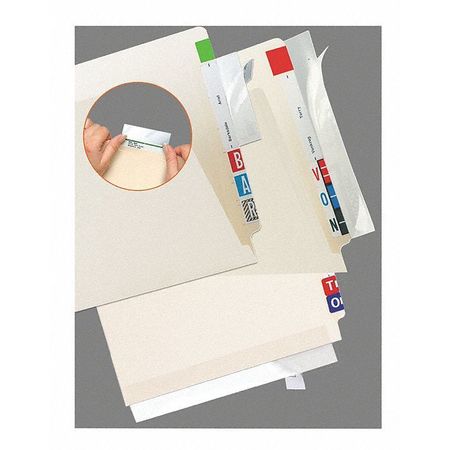 Folder Edge Protector,clear,pk100 (1 Uni