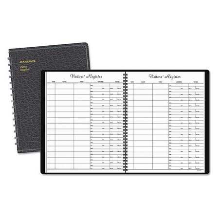 Visitor Registration Book,black (1 Units