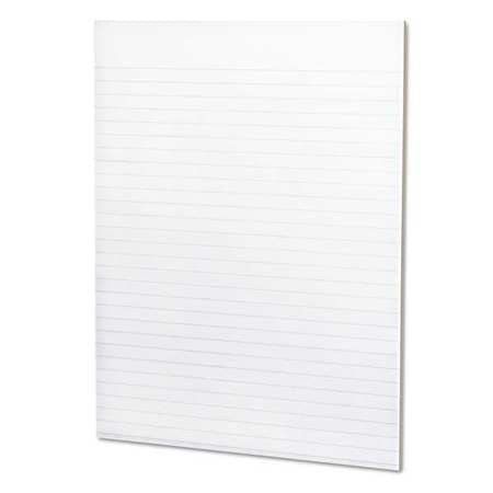 Narrow Rule Pad,padded,letter,white,pk12