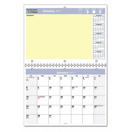 Desk/wall Calendar,2016,8"x11" (1 Units