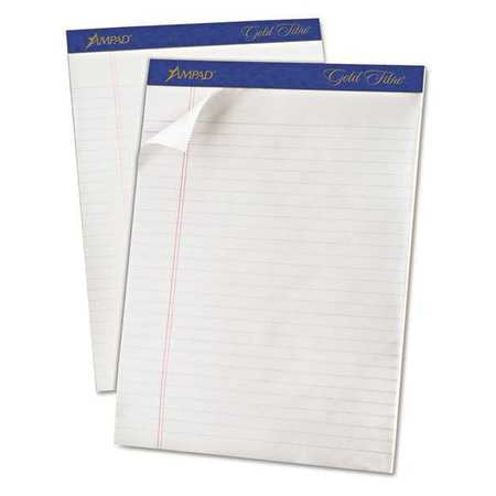 Legal/wide Rule Pad,letter,white,pk12 (1