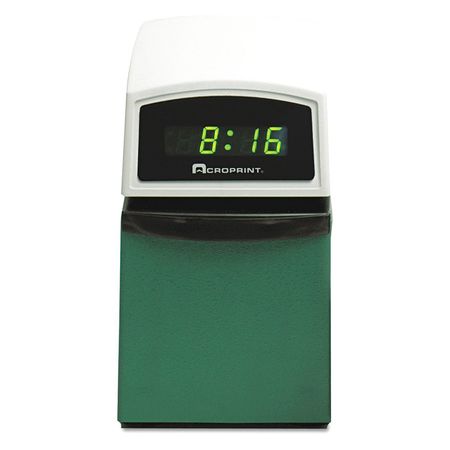 Electronic Time Clock W/stamp,date Ntime