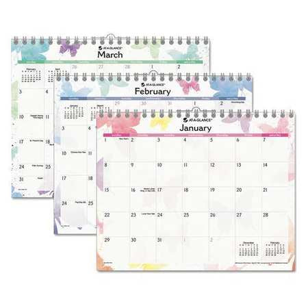 Wall Calendar,monthly,watercolors (1 Uni