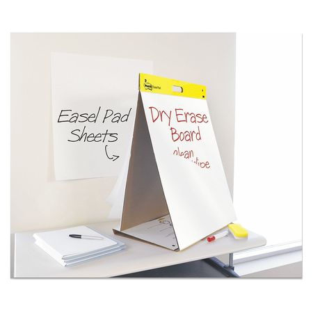 Pad,easel,w/dryerase,white (1 Units In E