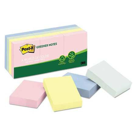 Note,post-it,1.5"x2",assortd,pk12 (1 Uni